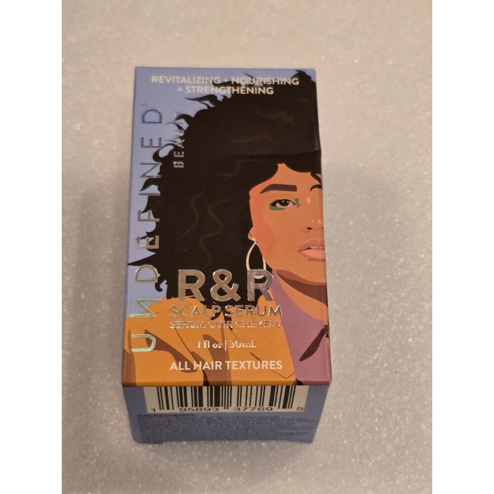 R&R Scalp Serum By Undefined Beauty For All Hair Textures 1 Fl Oz Revitalizing